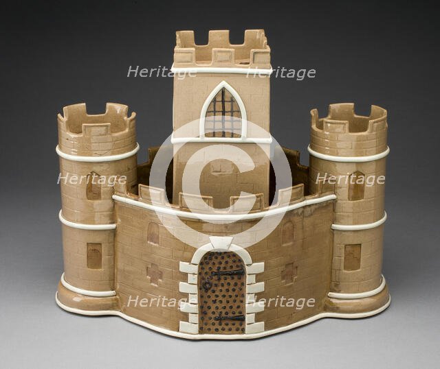 Flower Holder, Staffordshire, 1825/50. Creator: Staffordshire Potteries.