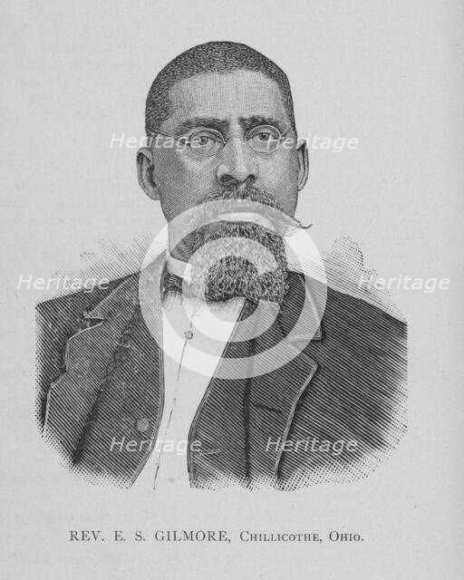 Rev. E. S. Gilmore, Chillicothe, Ohio, 1888. Creator: Unknown.