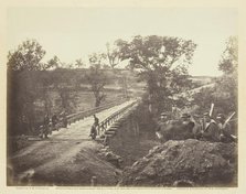 Chesterfield Bridge, North Anna, Virginia, May 1864. Creator: Alexander Gardner.