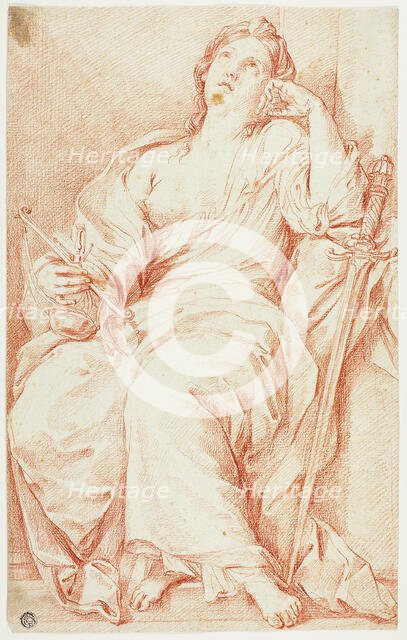 Justice, n.d. Creator: Edme Bouchardon.