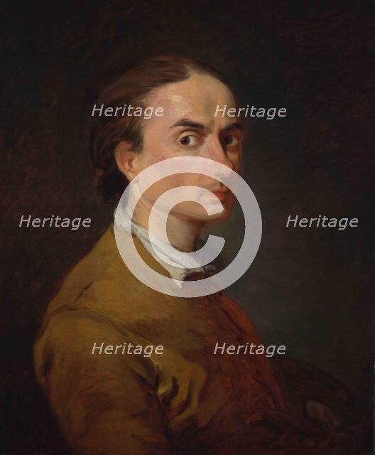 Self-portrait, after 1776. Creator: Norblin de La Gourdaine, Jean-Pierre (1745-1830).