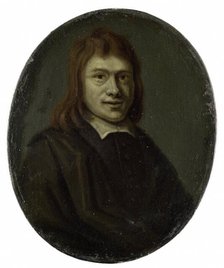 Portrait of Frans van Hoogstraten, Poet and Bookseller in Rotterdam and Dordrecht, 1700-1732. Creator: Arnoud van Halen.