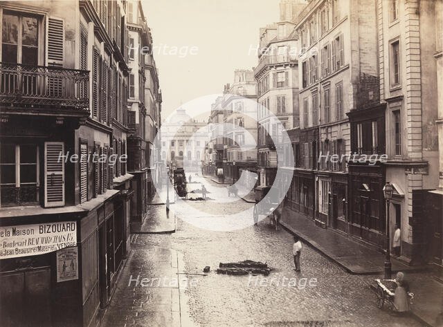 [Rue de Constantine], ca. 1865. Creator: Charles Marville.