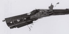 Wheellock Rifle, Austria, c. 1720. Creator:  Johan Carl Öfner.