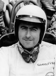 Jack Brabham at the Italian Grand Prix, Monza,1967. Artist: Unknown