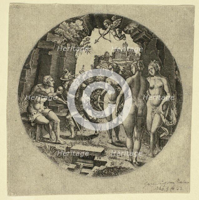 Judgment of Paris, 1544. Creator: Hans Brosamer.