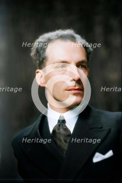 Mr. Theremin, portrait photograph, 1928 May 3. Creator: Arnold Genthe.
