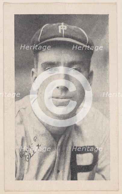 Rixey - P. Phil. N, from Baseball strip cards (W575-2), ca. 1921-22. Creator: Unknown.