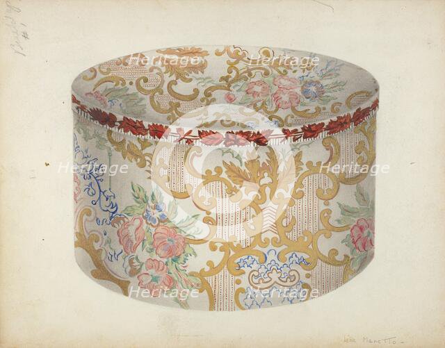 Bandbox, 1935/1942. Creator: Lina Manetto.