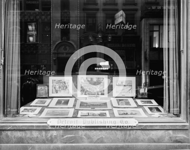 Detroit Publishing Company, window, New York, N.Y., between 1905 and 1915. Creator: Unknown.