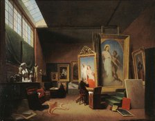 Atelier d'Ary Scheffer, rue Chaptal, 1851. Creator: Lamme, Arie Johannes (1812-1900).
