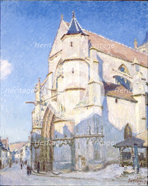 The Church at Moret (Evening).