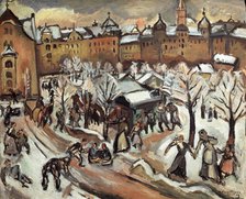 'Snow in Munich', 1909.  Artist: Othon Friesz