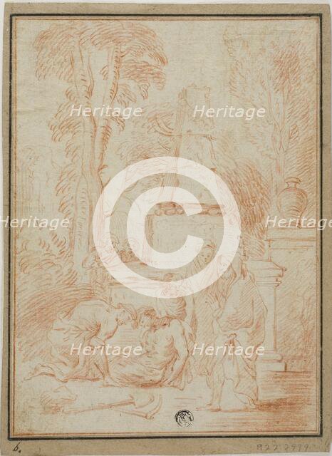 Tobit Burying the Dead or Funeral of Phocian, n.d. Creator: Unknown.