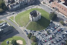 York Castle and Clifford's Tower, North Yorkshire, 2014. Creator: Historic England Staff Photographer.