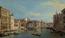 The Grand Canal in Venice from Palazzo Flangini to Campo San Marcuola, about 1738. Creator: Canaletto.