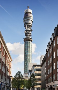 BT Tower, 60 Cleveland Street, Camden, London, 2011. Artist: James O Davies.