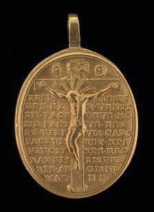 Christ Crucified [reverse], c. 1675. Creator: Giovanni Martino Hamerani.