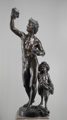 Bacchus and a Faun, 1580/1600. Creator: Unknown.