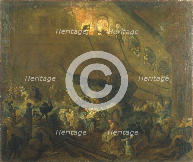 Fire of the Court of Auditors, October 27, 1737. Creator: Unknown.