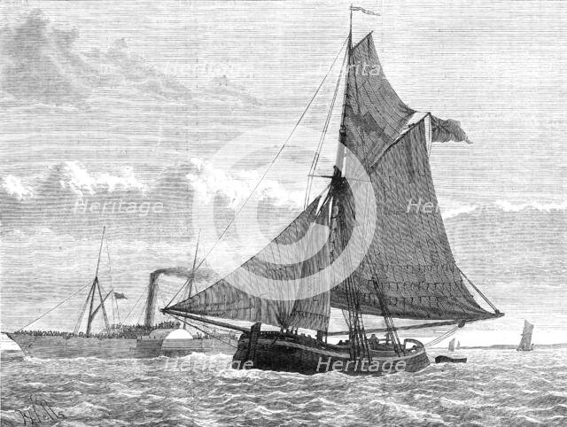 An "Old Margate Hoy", 1881. Creator: Unknown.