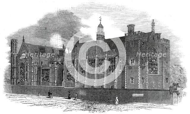 West front, Lincoln's Inn Fields, 1845. Creator: Unknown.