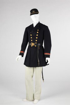 Military uniform, Portuguese, ca. 1863. Creator: A. P. Rego.