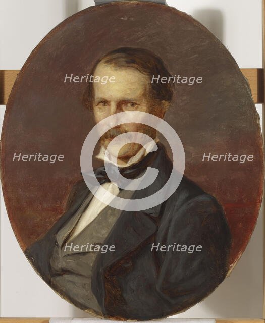 Portrait of the Painter Magnus von Wright, 1867. Creator: Erik Johan Lofgren.