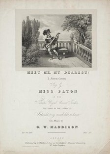 Meet Me, My Dearest!, 1800s. Creator: Unknown.