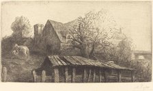 Old Inn (Une ancienne auberge). Creator: Alphonse Legros.