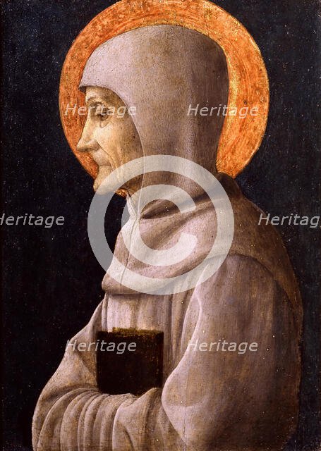 Saint Bernardino of Siena, c. 1450. Creator: Mantegna, Andrea (1431-1506).