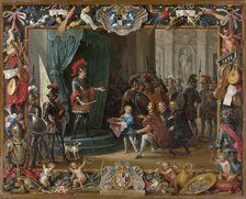 The Submission of the Sicilian Rebels to Antonio Moncada in 1411, 1663. Creators: David Teniers II, Jan van Kessel.