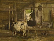 Stable Interior, late 19th-early 20th century. Creator: Adriaan Joseph Heymans.