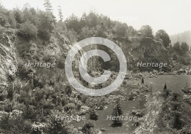 "Benvenuto," Robert Pim Butchart house, 800 Benvenuto Avenue, Central Saanich..., Canada, 1923. Creator: Frances Benjamin Johnston.