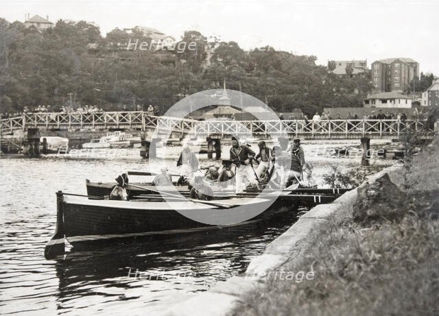 Boy Scout pageant, Mosman Bay, n.d. Creator: Unknown.