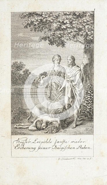 Illustration for 'Six Great Events of the Last Decade', 1791. Creator: Daniel Nikolaus Chodowiecki.