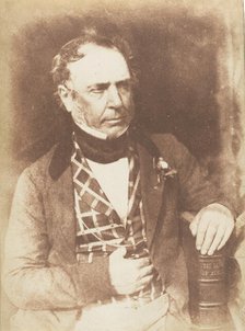 James Glencairn Burns, 1843-47. Creators: David Octavius Hill, Robert Adamson, Hill & Adamson.