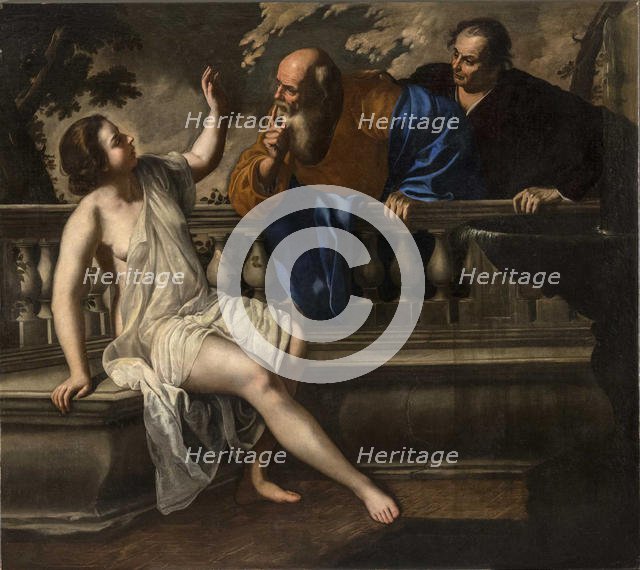 Susanna and the Elders, 1652. Creator: Gentileschi, Artemisia (1598-1653).