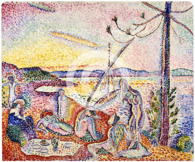 'Luxury, Serenity and Pleasure', (Luxe, Calme et Volupte), 1904. Creator: Henri Matisse.