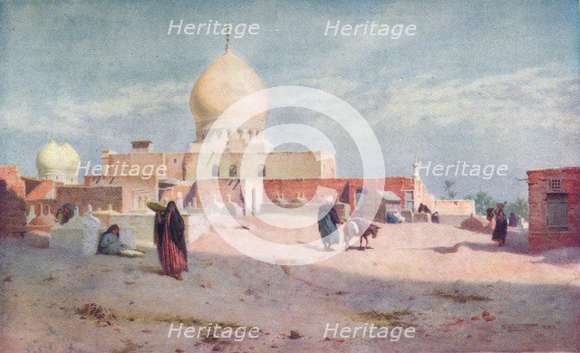 'Sheykh's Tomb at Damietta', c1880, (1904). Artist: Robert George Talbot Kelly.