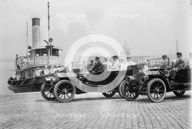 Admiral Togo at Brooklyn Navy Yard, between c1910 and c1915. Creator: Bain News Service.