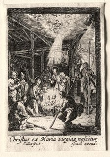 The Life of the Virgin: The Nativity. Creator: Jacques Callot (French, 1592-1635).