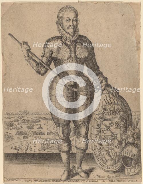 Maurice of Nassau, Prince of Orange. Creator: Christoffel van Sichem I.