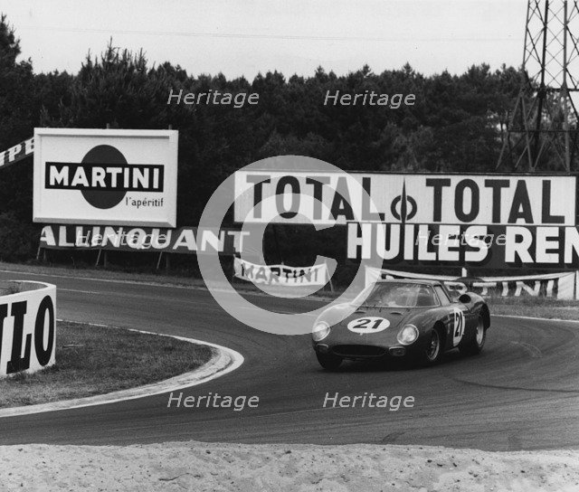 1965 Le Mans winning Ferrari 250 LM of Jochen Rindt and Masten Gregory Artist: Unknown.