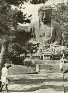 'Amida, The Buddha', 1910. Creator: Herbert Ponting.