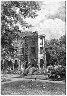 Down House, near Beckenham, Kent, from the garden, 1883. Artist: Unknown