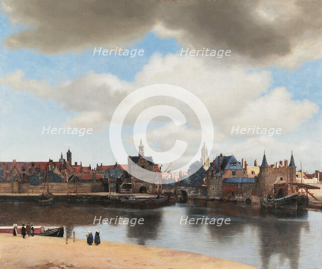 View of Delft, 1660-1661. Creator: Vermeer; Jan (Johannes) (1632-1675).