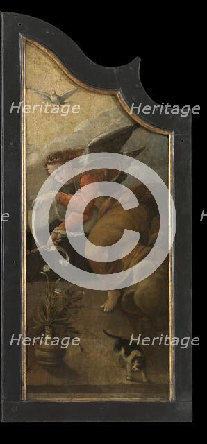 The Annunciation, 1535. Creator: Aert Claesz..