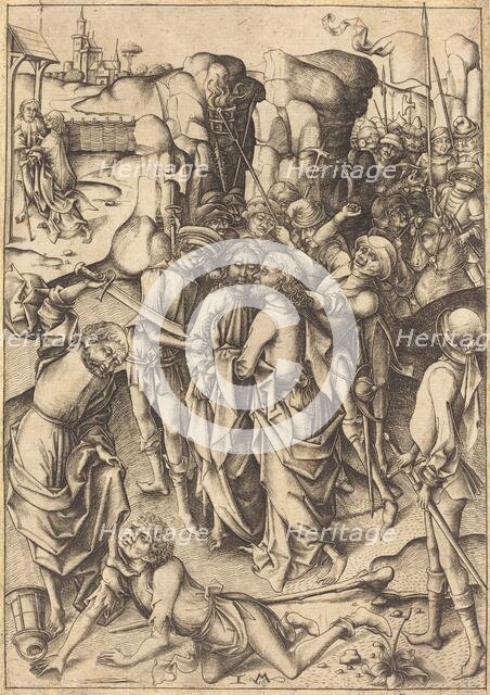 The Betrayal, c. 1480. Creator: Israhel van Meckenem.