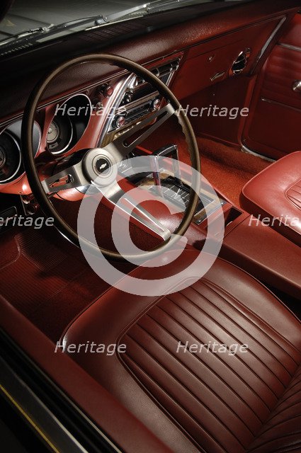 Chevrolet Camaro 327 rally sport Convertible 1968. Artist: Simon Clay.